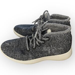 Allbirds Dappel Gray Hightop Mizzle Wool Runners Shoes